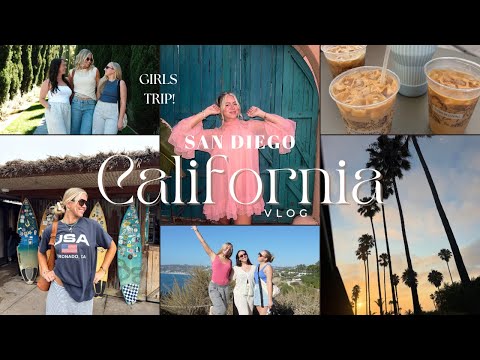 SAN DIEGO VLOG: Girls Trip to San Diego & LA + Best Places to Visit in Southern California!
