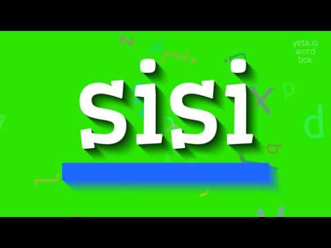 How to say "sisi"! (High Quality Voices)