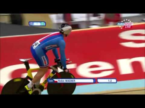 1 kilometer of Robin Wagner - European track Championship Grenchen 2015