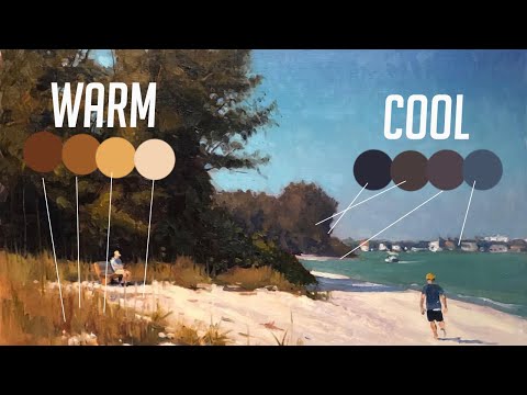 How I think about warm and cool colors