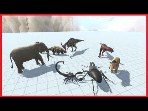 BATTLE ROYAL 7 UNITS 6 ROUND - ANIMAL REVOLT BATTLE SIMULATOR