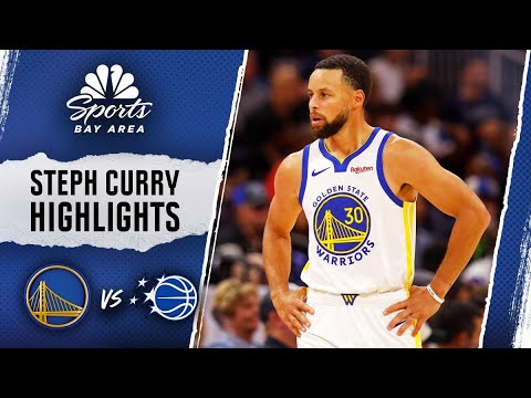 Steph Curry highlights: Watch Warriors star score 34 points in loss vs. Magic | NBC Sports Bay Area
