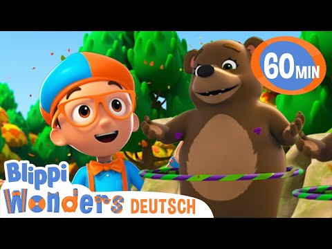 Der Bären-Winterschlaf | Blippi Deutsch - Die Entdeckungen von Blippi | Videos für Kinder