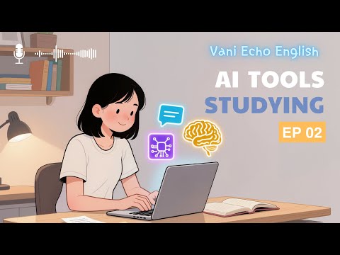 💬 AI Tools for Studying – English Listening Practice (B1 Level) | Echo English with Vani  #english