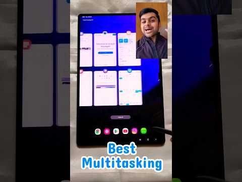 Best Multitasking on a tablet | Samsung Tab S9 Ultra #samsung #tabs9ultra @SamsungIndia #shorts #1