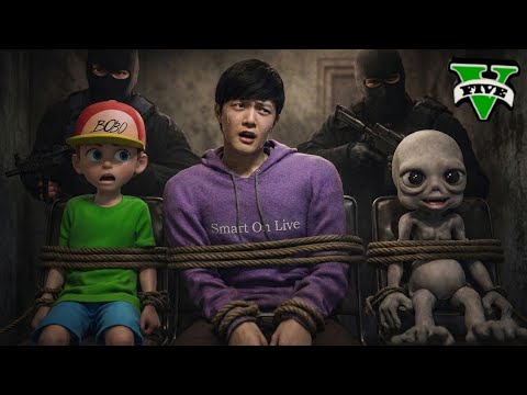 ကျွန်တော်တို့ ညီအစ်ကိုတွေ ပြန်ပေးဆွဲခံခဲ့ရတယ် | We are kidnapped in GTA V