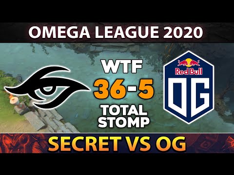 WTF just happened - 23min 36-5 STOMP vs 2x TI WINNERS by Team Secret Dota 2