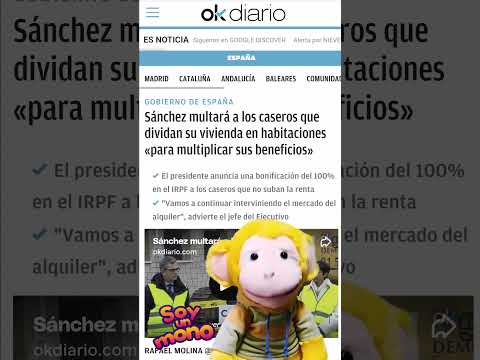 DOS NOTICIAS QUE SE ENTIENDEN MEJOR JUNTAS: 75 #sanchez #caseros #multa