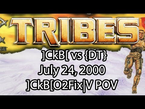 Starsiege: Tribes - ]CkB[ vs {DT} - DangerousCrossing (July 24, 2000) | playt1.com