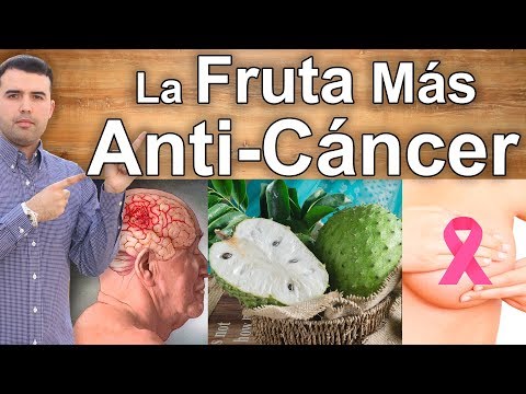 La fruta de propiedades guanabana