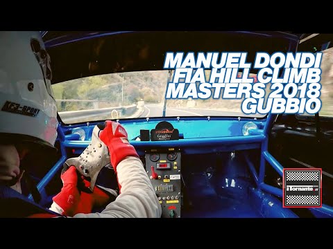 ON BOARD | MANUEL DONDI | FIA HILL CLIMB MASTERS 2018 | GUBBIO
