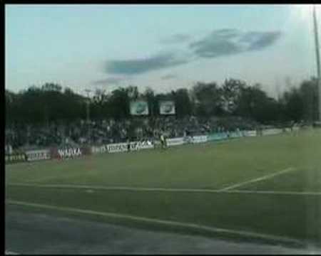 Piast Gliwice - Tur Turek rzut karny Adam Kompała