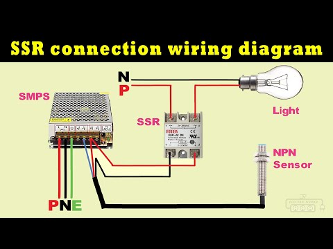 SSR connection with sensor wiring diagram