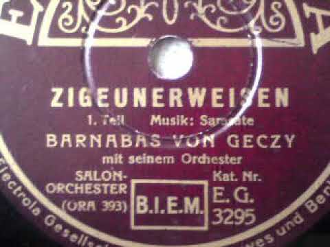 SARASTE: ZIGEUNERWEISEN, gespielt von Barnabas von Geczy