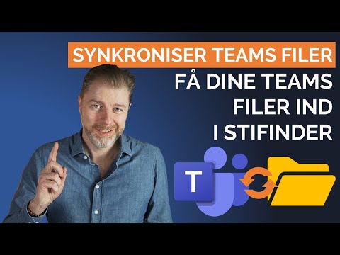 Sådan får du dine filer fra Teams til stifinder