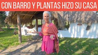 Apartada de la ciudad y con materiales naturales creó su propia ecoaldea en México 🇲🇽