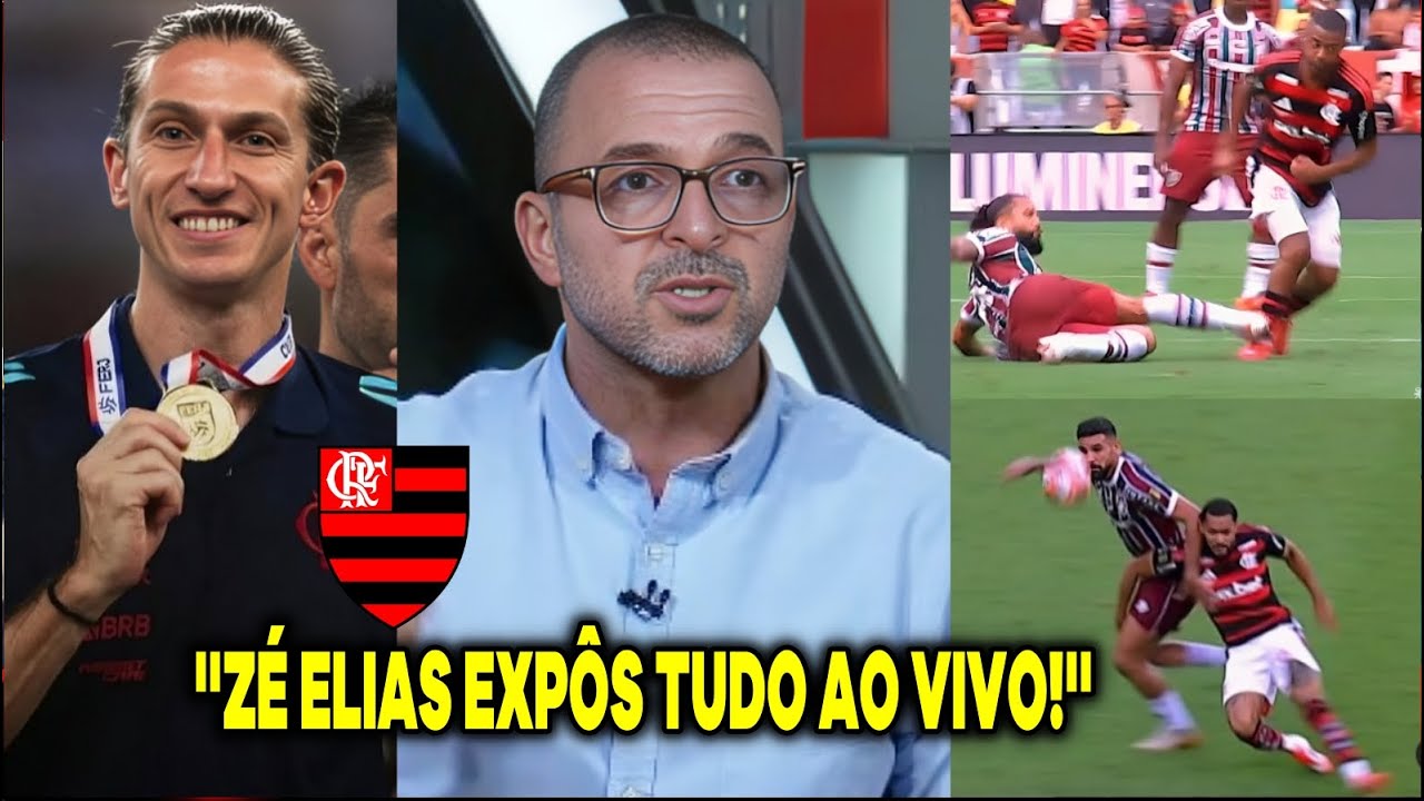 ''EU VOU EXPÔR ISSO AQUI PORQUE JÁ TÁ FICANDO...'' ZÉ ELIAS DETONOU ARBITRAGEM DO FLA-FLU!