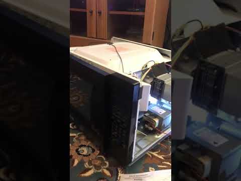 Kenmore microwave transformer testing and diagnosis