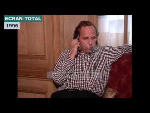 Extrait archives M6 Video Bank // Fabrice Luchini (Ecran Total - 1995)