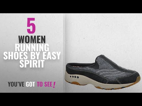 Top 5 Easy Spirit Women Running Shoes [2018]: Easy Spirit Travel Time Women's Slip On 8.5 B(M) US