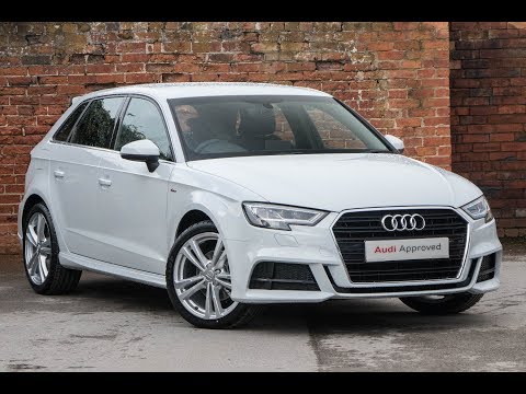 YC19YXK AUDI A3 30 TFSI WHITE S LINE