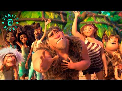 The Croods Defeat the Punch Monkeys and Save Their Families | The Croods: A New Age