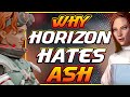WHY Horizon Hates Ash - Apex legends Lore
