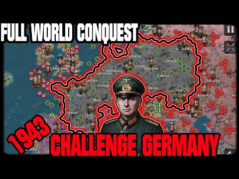 GERMANY 1943 CHALLENGE WORLD CONQUEST! World Conquero r4