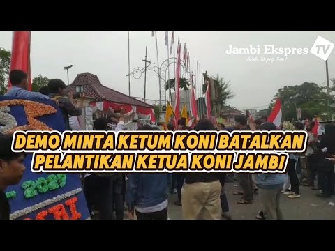 CAPEK-CAPEK DEMO KETUA KONI, HASILNYA ZONK 