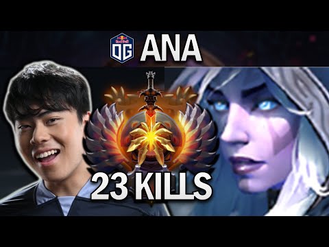 OG.ANA DROW RANGER - 23 KILLS - DOTA 2 PRO GAMEPLAY