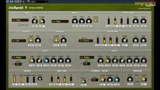 Video thumbnail for iloSynth 1 - Free VST - myVST Demo by myVST