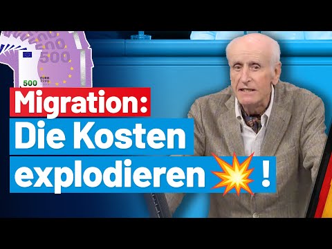 🔥💶50 Milliarden für Migration: Dieses Geld haben wir nicht! Albrecht Glaser - AfD-Fraktion Bundestag