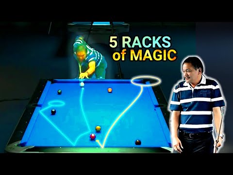 EFREN REYES SHOCKING RACKS NEVER SEEN BEFORE | Top 5 Racks of the Week