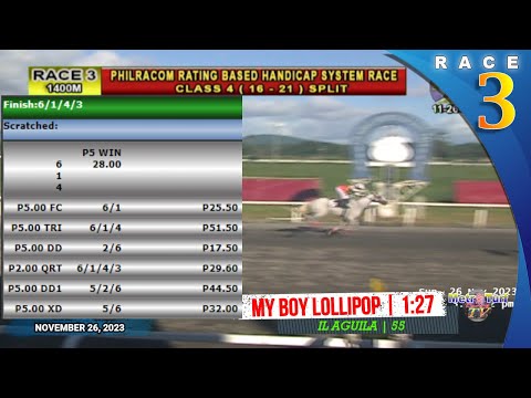 2023 Nov 26 | R03 - MY BOY LOLLIPOP (6) [1:27]