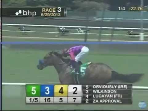 2013 Shoemaker Mile - Obviously