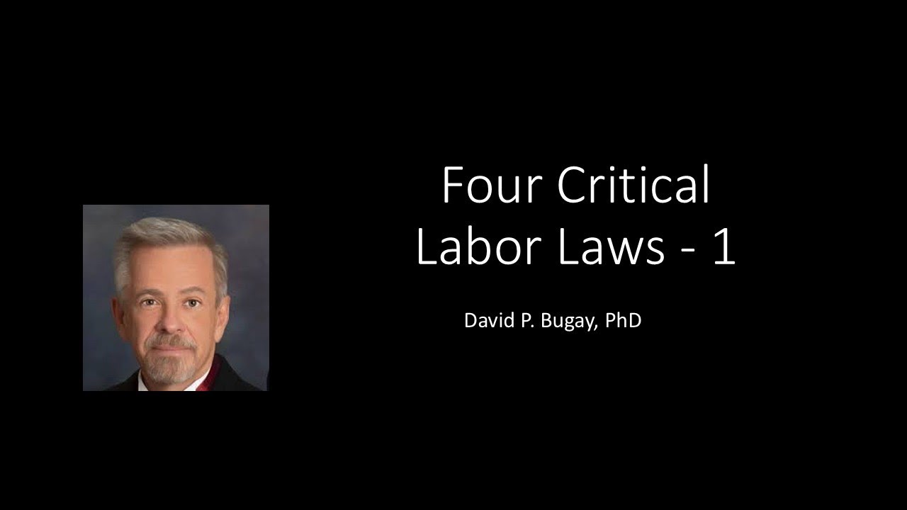 Four Critical Labor Laws 1: Employment Law