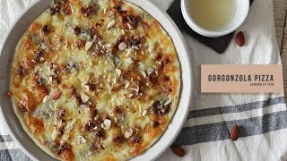 고르곤졸라 피자 만들기, 홈메이드 피자 : How to make Gorgonzola Pizza : ゴルゴンゾーラピザ -Cooking tree 쿠킹트리