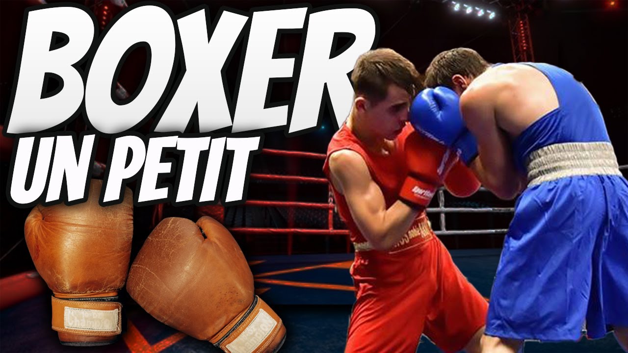 Boxer un adversaire plus petit.