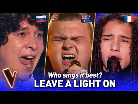 Incredible ‘Leave a Light On’ covers in The Voice | Who sings it best? #15