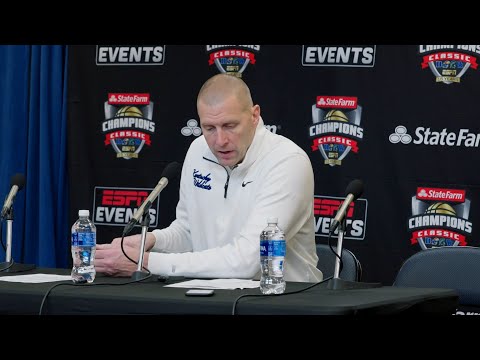 FULL | Mark Pope, players talk Kentucky's loss to Michigan State