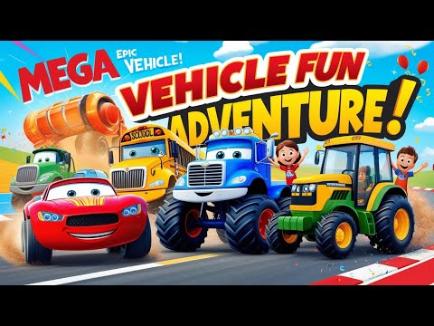 Toy Learning Video for Kids - Paw Patrol True Metal Vehicles Biggest Race!