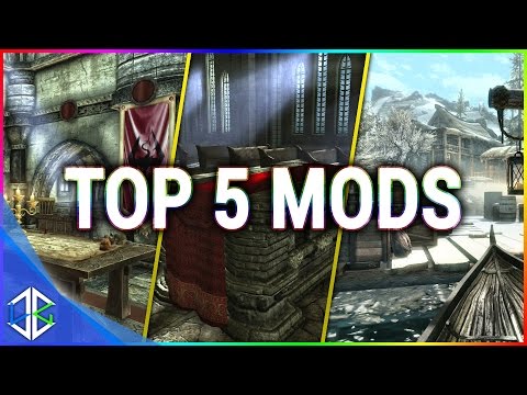 Top 5 Console Mods 4 - Building Mods - Skyrim Special Edition (XBOX/PC)