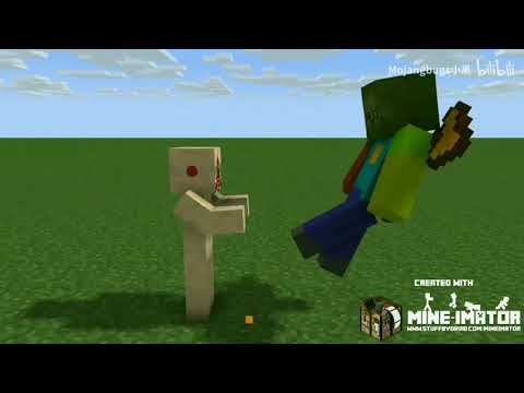 SCP-173 VS Butcher Zombie