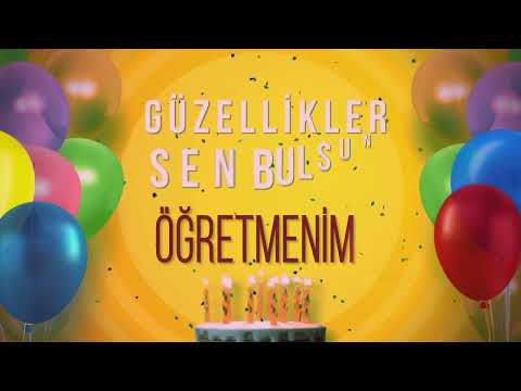 ÖĞRETMENİM  - İyi ki Varsın İyi ki Doğdun  Öğretmenim