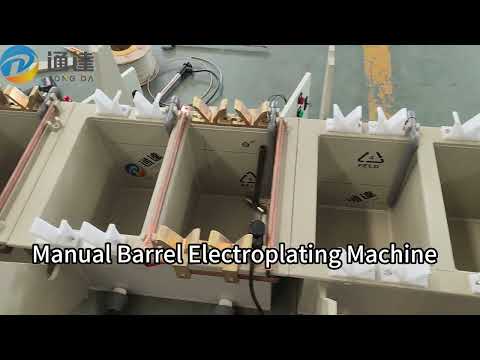 Manual barrel electroplating machine#customized#electro#plating
