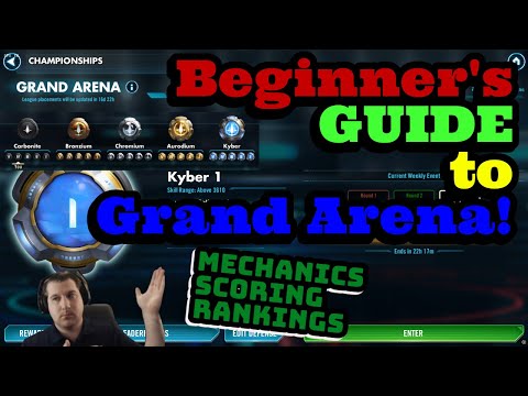 The ultimate beginner's guide to Grand Arena Championship in SWGOH!