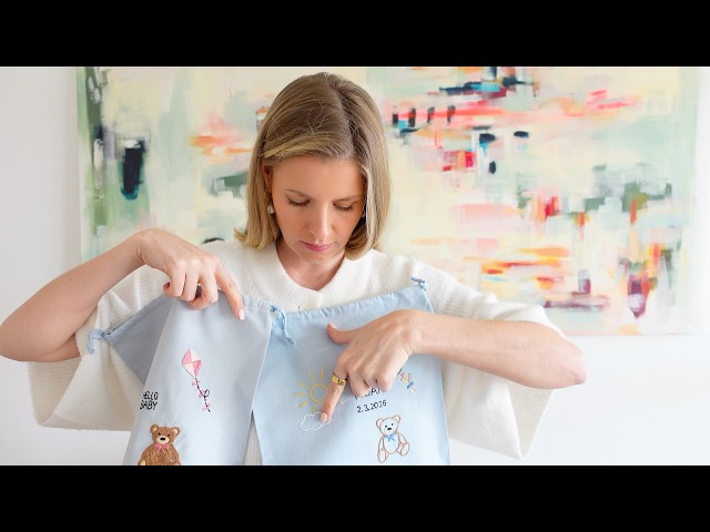 Hello Baby – Geburtsbeutel sticken & personalisieren