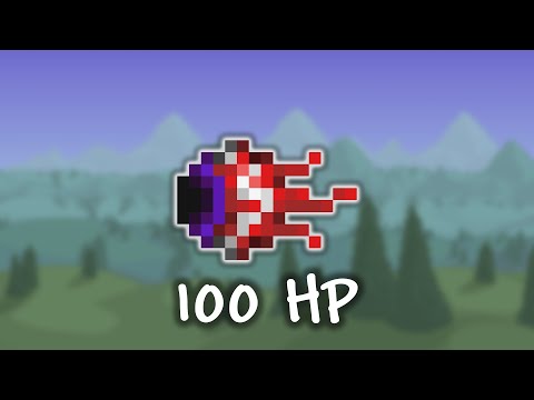 Terraria's Eye of Cthulhu on the First Night (Classic Mode)