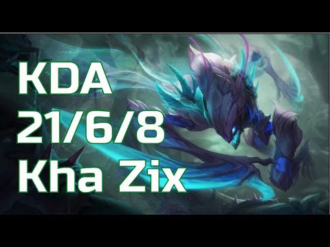 LOL Kha Zix Vs Zac - Jungle NA Challenger V10.10