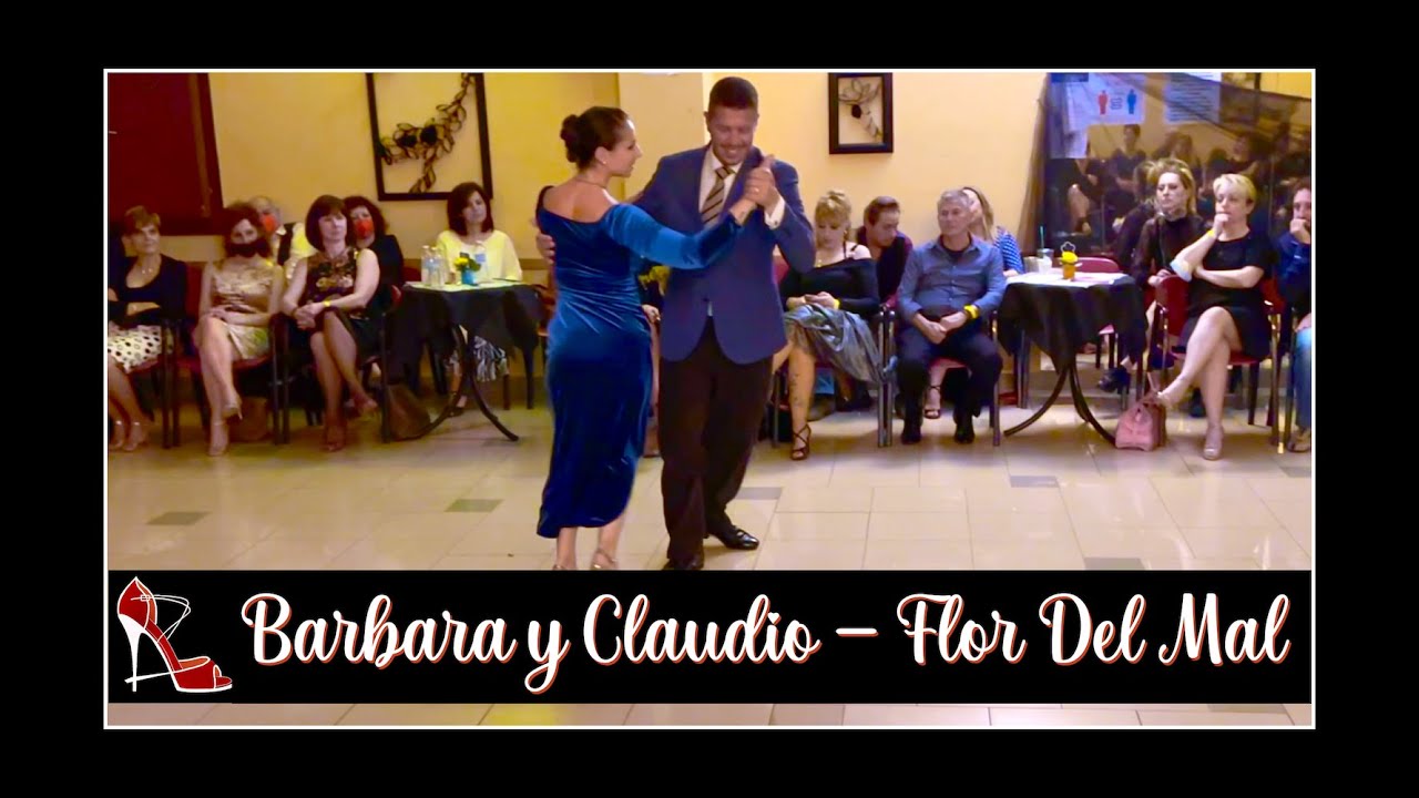 Barbara Carpino e Claudio Forte 3/4 - Flor del Mal (Juan D'Arienzo) - Milonga Negra 2.0